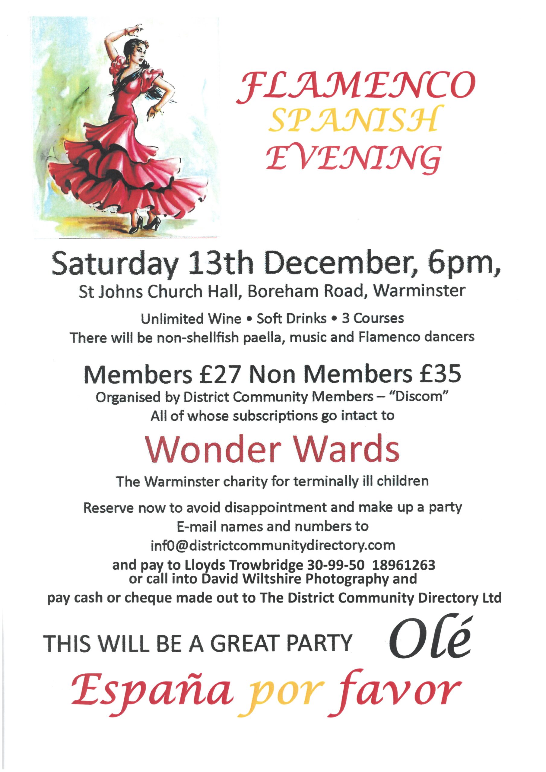 Flamenco Spanish Evening