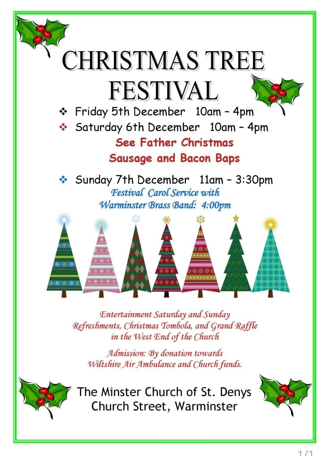 The Minster Church of St. Denys Christmas Tree Festival