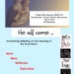 An evening reflecting