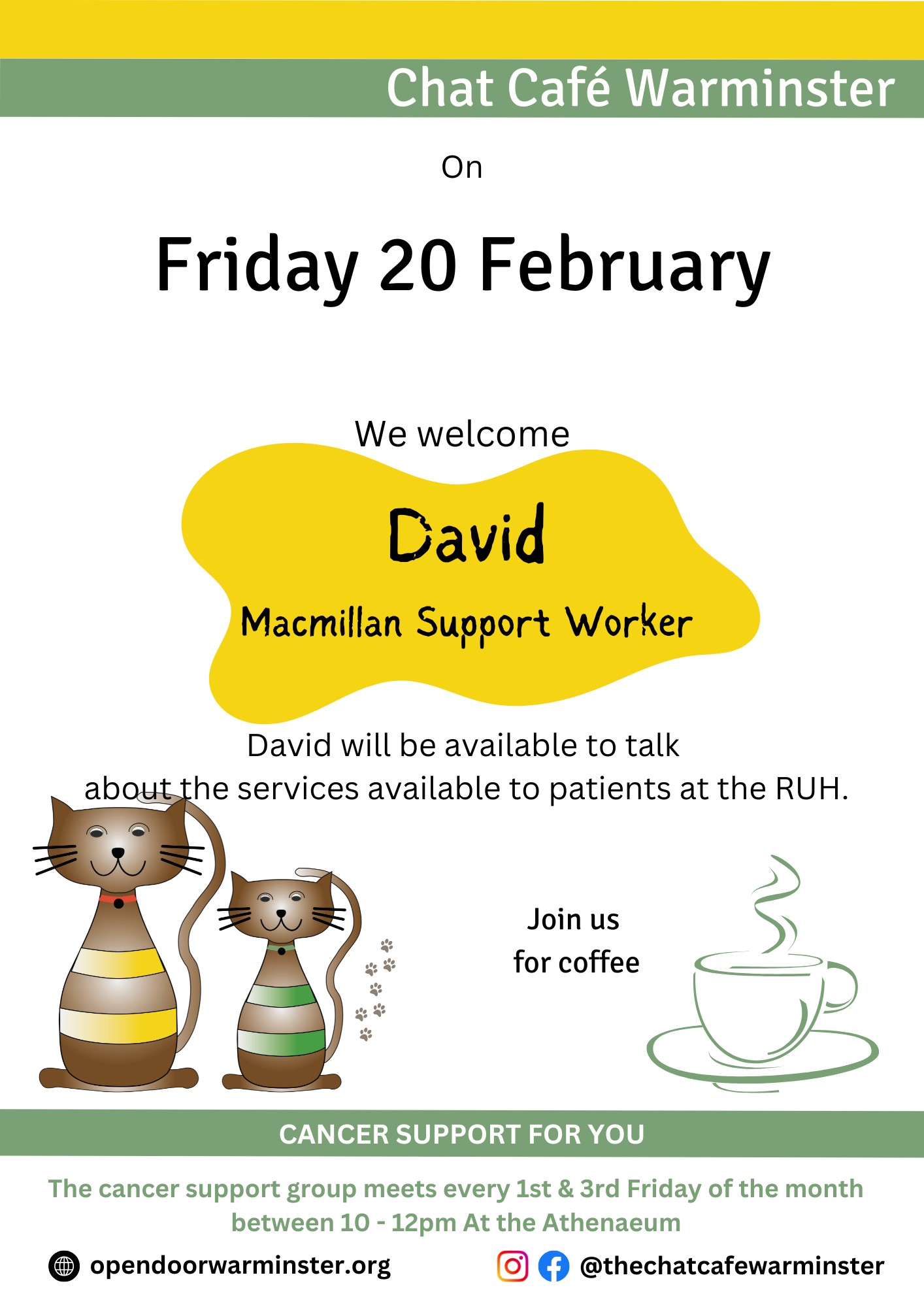 Chat Cafe Warminster - David