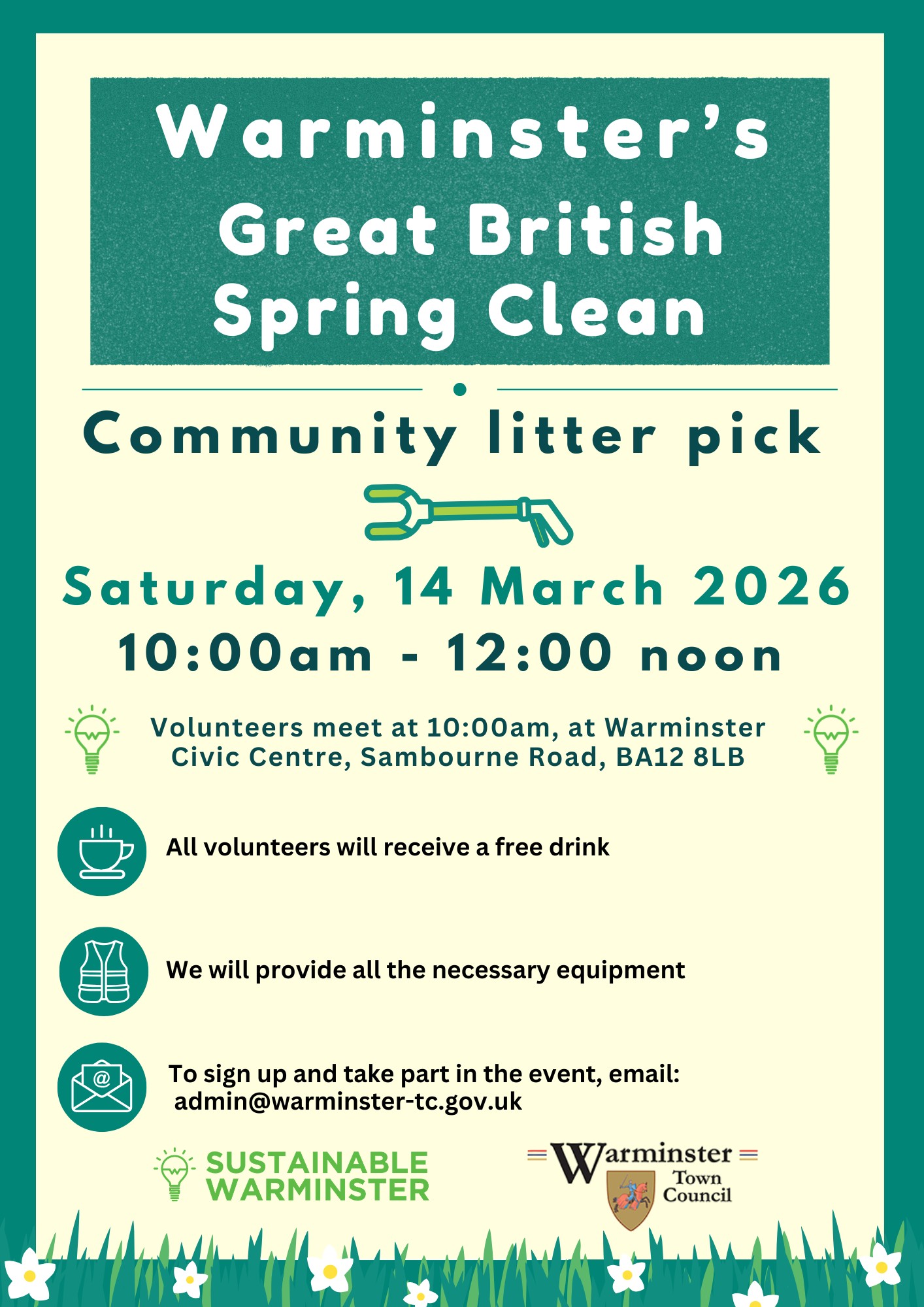 Warminster's Great British Spring Clean