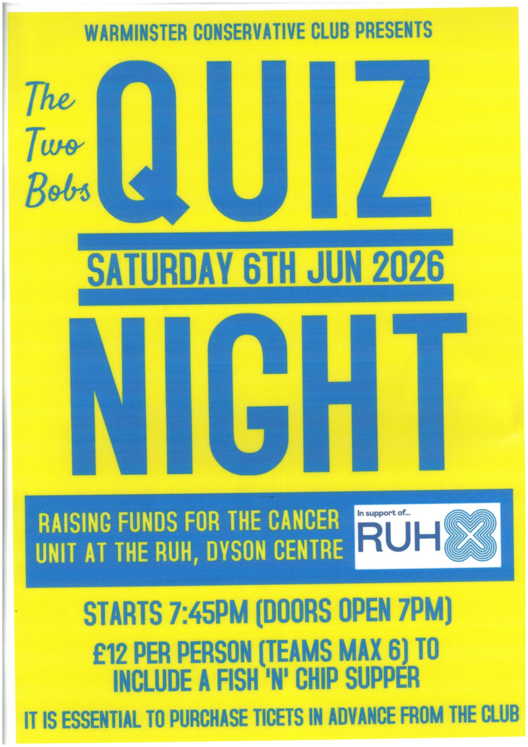 The Two Bobs Quiz Night