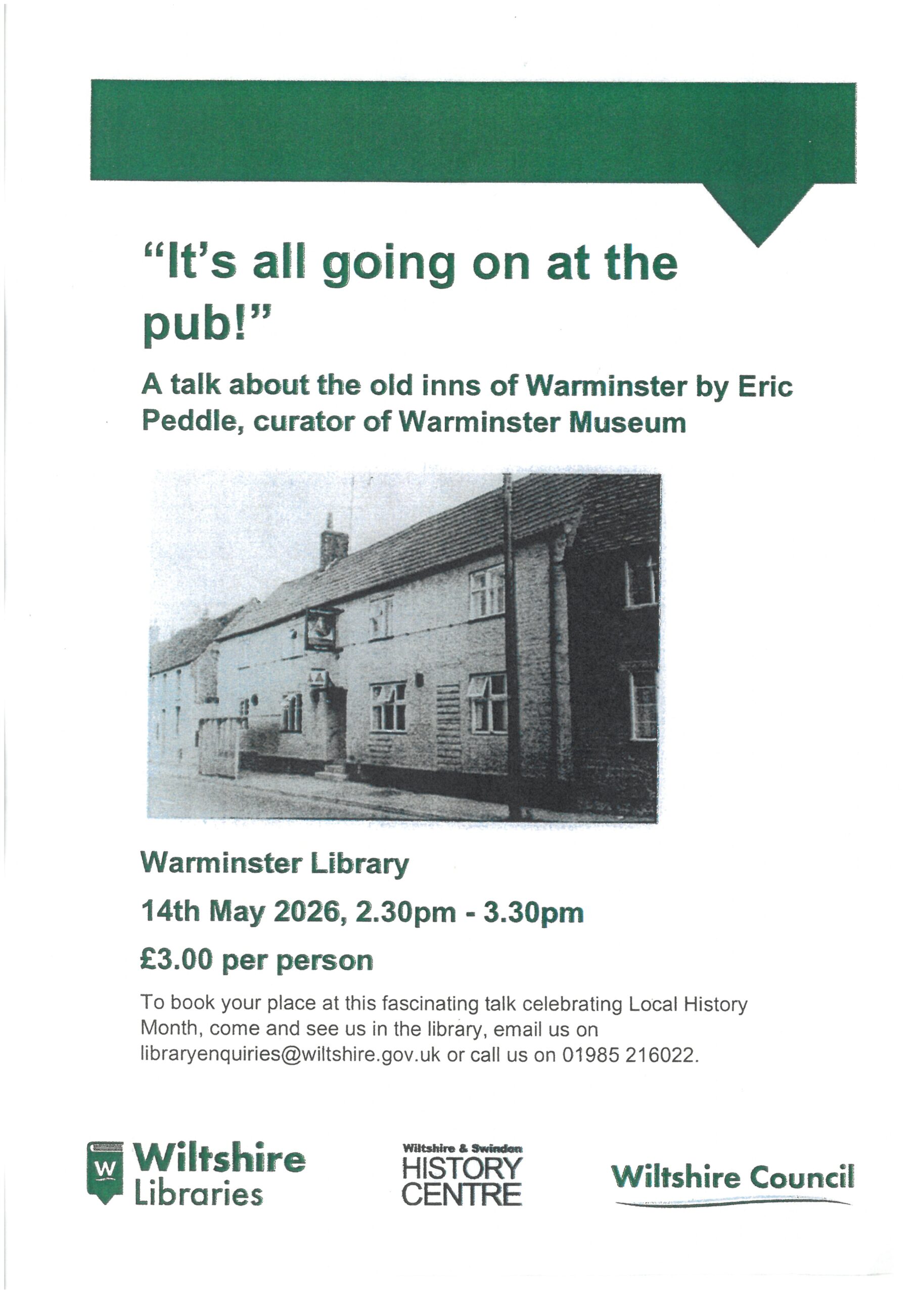 'It's all going on at the pub'