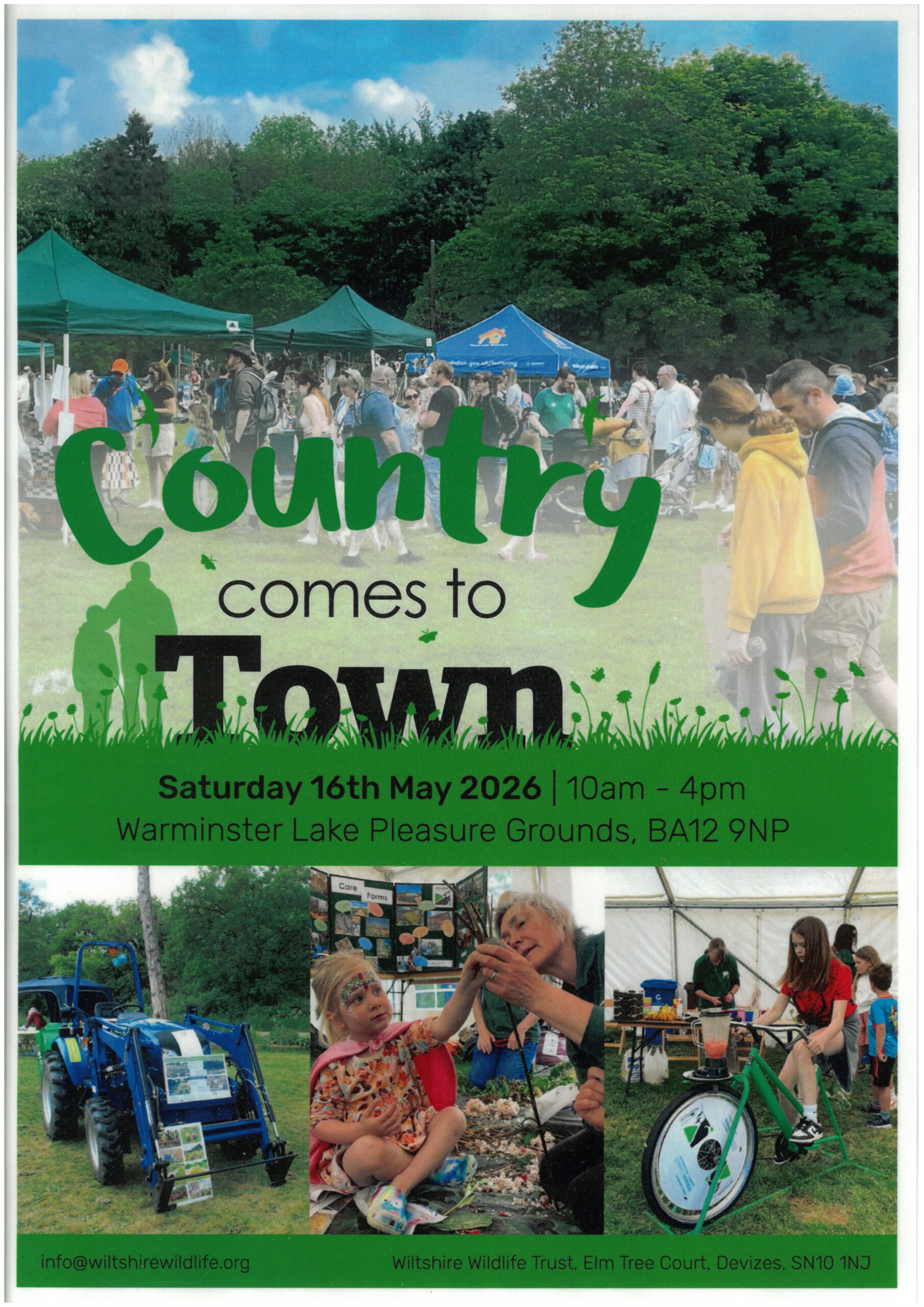 Wiltshire Wildlife Trust presents Country Comes to Town 2026
