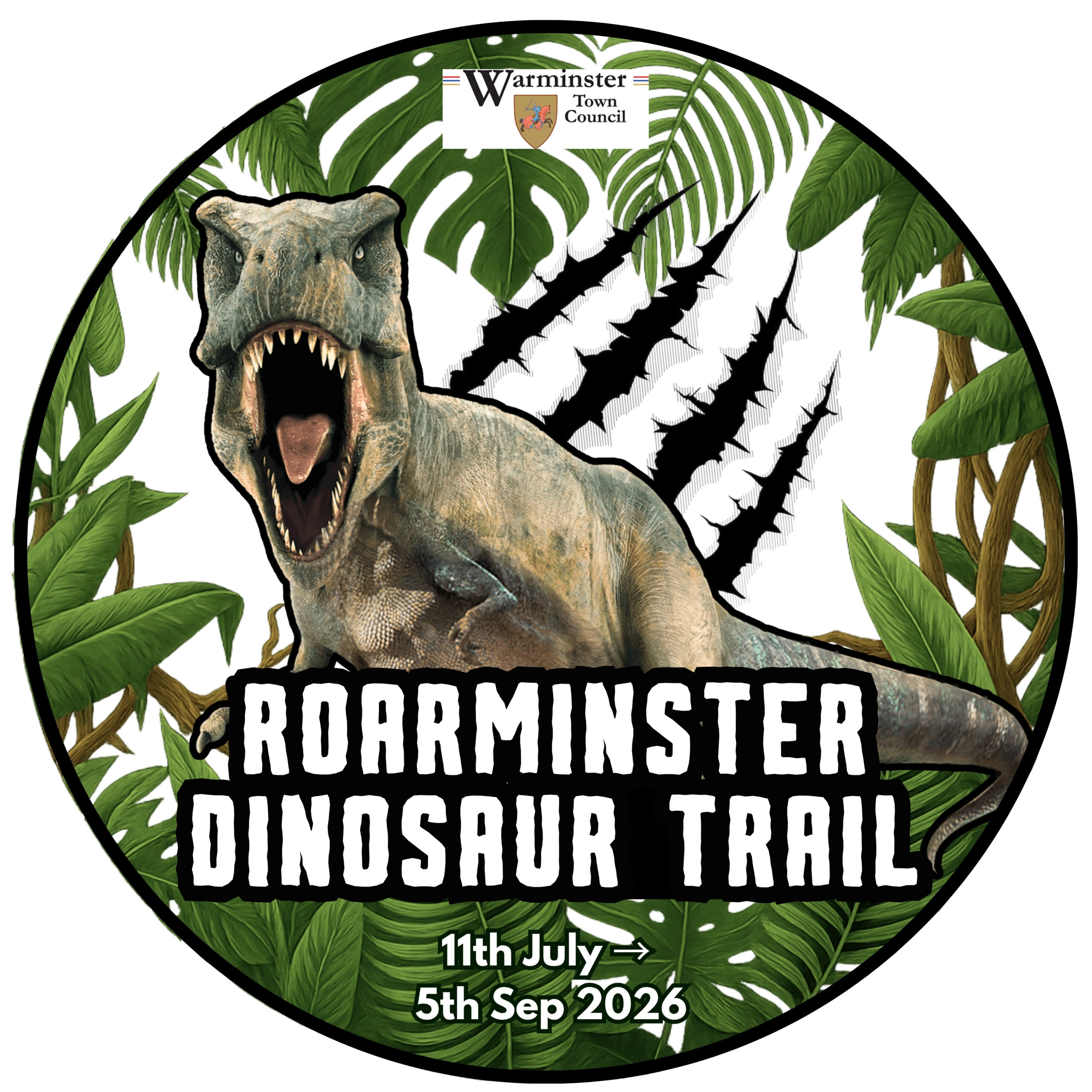 Roarminster: Warminster's Dinosaur Trail